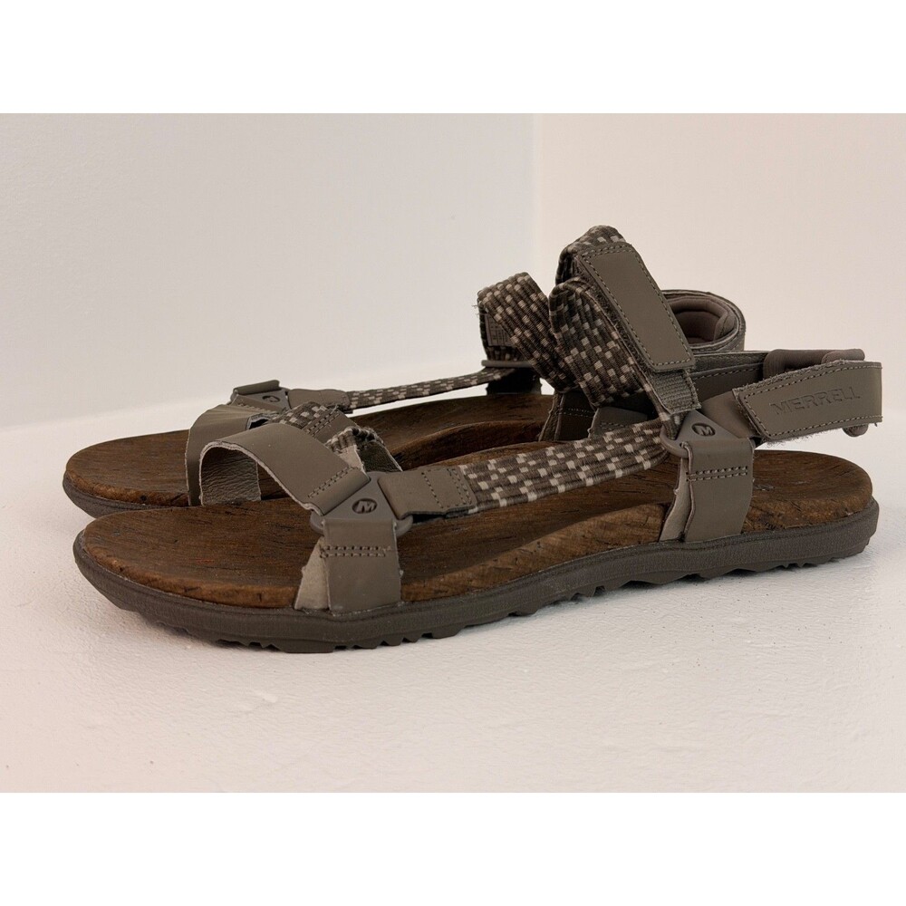 Merrell Boulder Sandals Women's US 10 Brown Adjustable Comfort Outdoor J97484